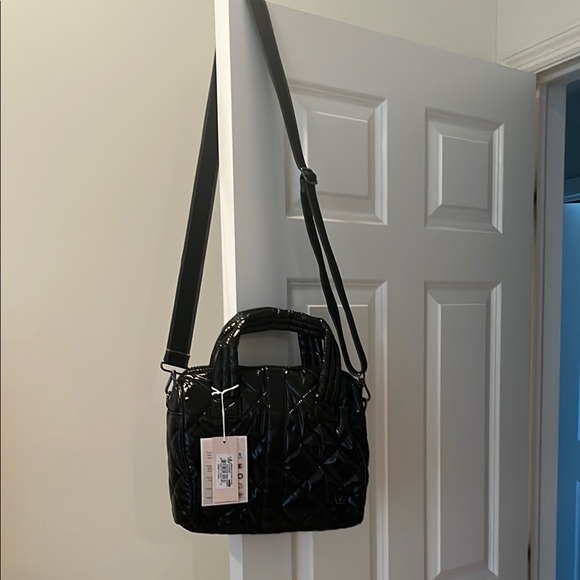 Oliver Thomas Stylish Black Quilted Women's Bag - Picture 1 of 7